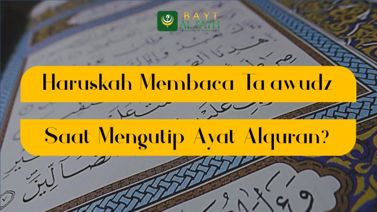 Read more about the article Haruskah Membaca Ta’awudz saat Mengutip Ayat Alquran?