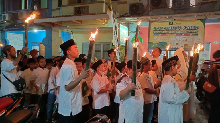Read more about the article Suasana Malam Takbiran Idul Adha 1443H/2022M  Santri Bayt Al-Fath Indonesia
